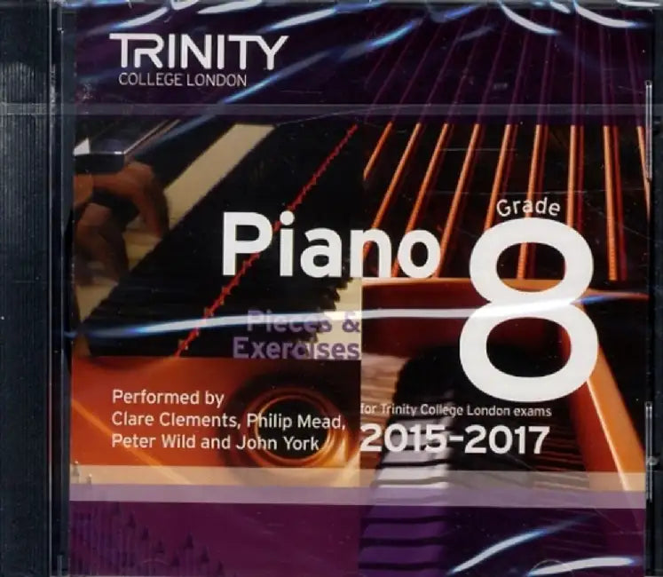 Piano Cd Grade 8 2015-2017 by Trinity College Lond