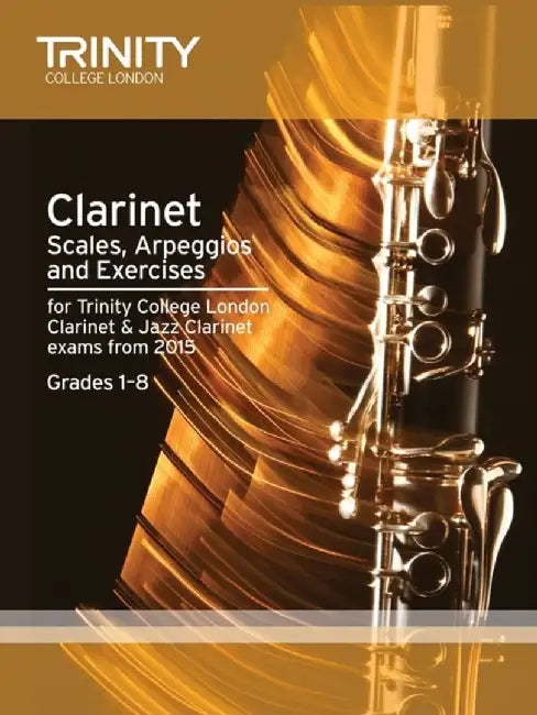 Clarinet Scales Grades 1-8 from 2015 by AA.VV.