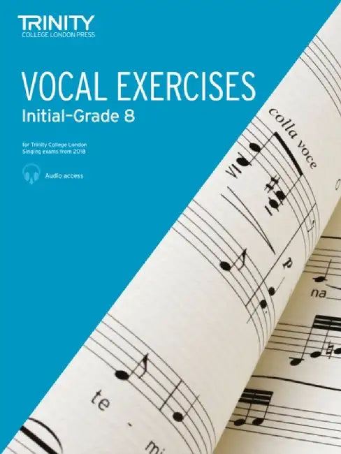 Trinity College London Vocal Exercises from 2018 Grades Initial to Grade 8 by AA.VV.