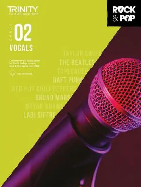 Trinity Rock & Pop 2018 Vocals: Grade 2 by Hal Leonard Corp