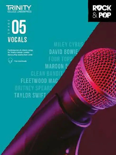 Trinity Rock & Pop 2018 Vocals: Grade 5 by Hal Leonard Corp