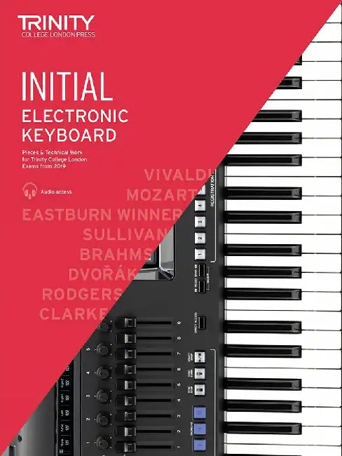 Trinity College London Electronic Keyboard Exam Pieces & Technical Work From 2019: Initial Grade by Trinity College London