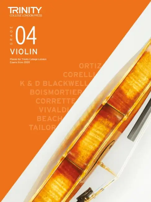 Trinity College London Violin Exam Pieces From 2020: Grade 4 by Trinity College London