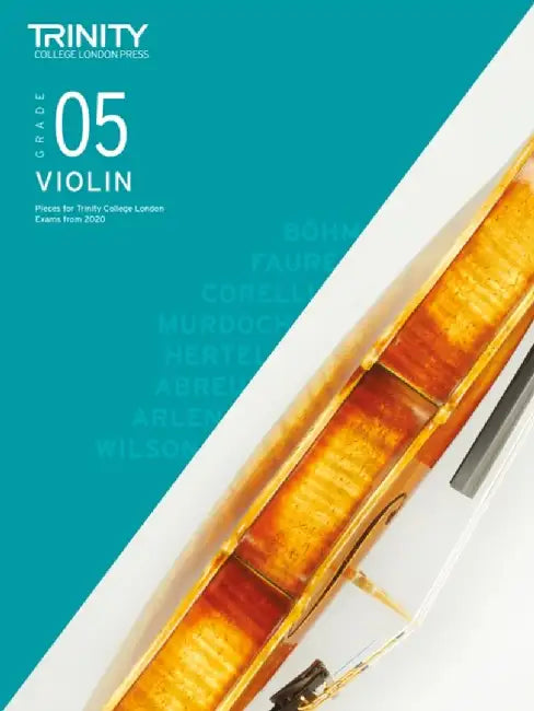 Trinity College London Violin Exam Pieces From 2020: Grade 5 by Trinity College London