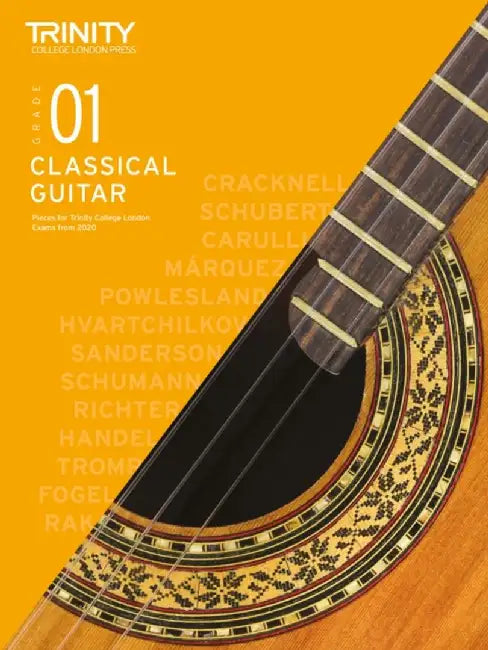 Trinity College London Classical Guitar Exam Pieces From 2020: Grade 1 by Trinity College London