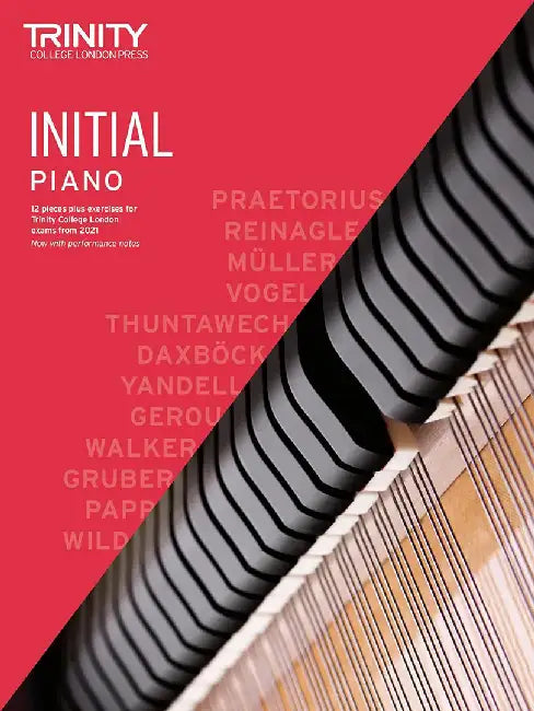 Trinity College London Piano Exam Pieces Plus Exercises From 2021: Initial by Trinity College London