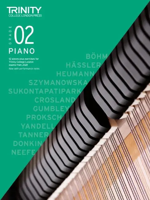 Trinity College London Piano Exam Pieces Plus Exercises From 2021: Grade 2 by Trinity College London