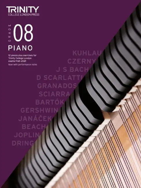 Trinity College London Piano Exam Pieces Plus Exercises From 2021: Grade 8 by Trinity College London