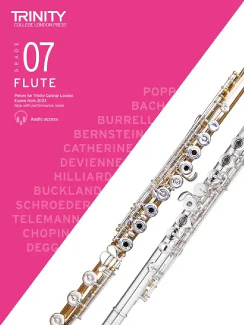 Trinity College London Flute Exam Pieces from 2023: Grade 7 by Trinity College London