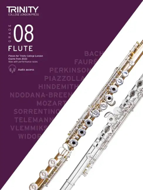 Trinity College London Flute Exam Pieces from 2023: Grade 8 by Trinity College London