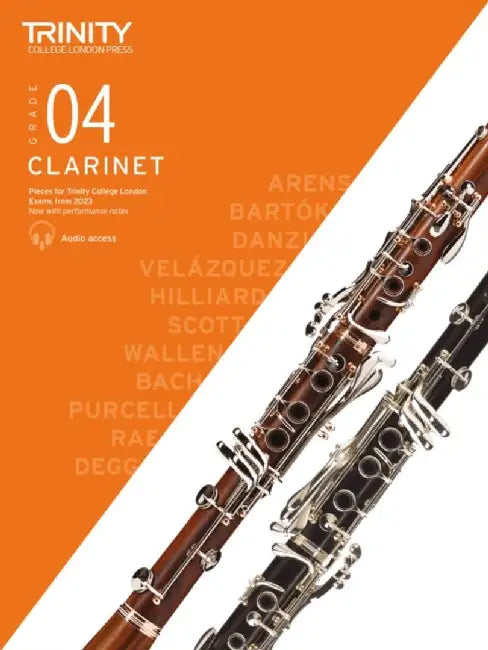 Trinity College London Clarinet Exam Pieces from 2023: Grade 4 by Trinity College London