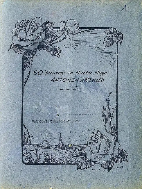 Drawings To Murder Magic by Evelyne Grossman, Donald Nicholson-Smith