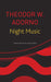 Night Music (Seagull German Library) by Theodor W. Adorno