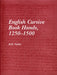 English Cursive Book Hands, 1250-1500 by Parkes M.B.