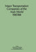 Major Transportation Companies of the Arab World 1987/88 by G. Bricault