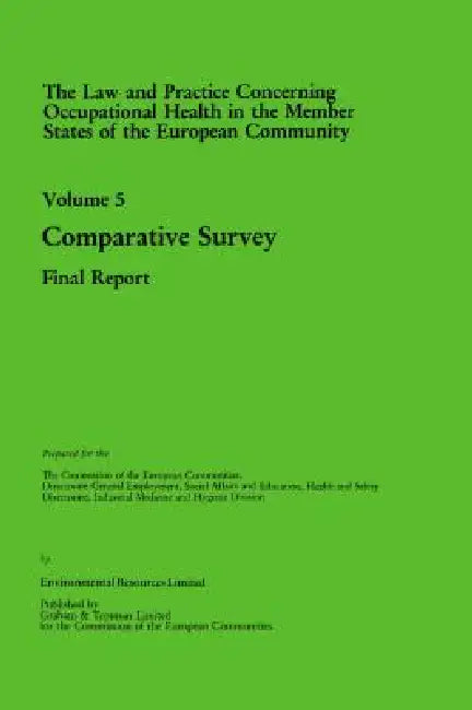 Law and Practice Occupation: Health Comp Surv Vol 5 by Law