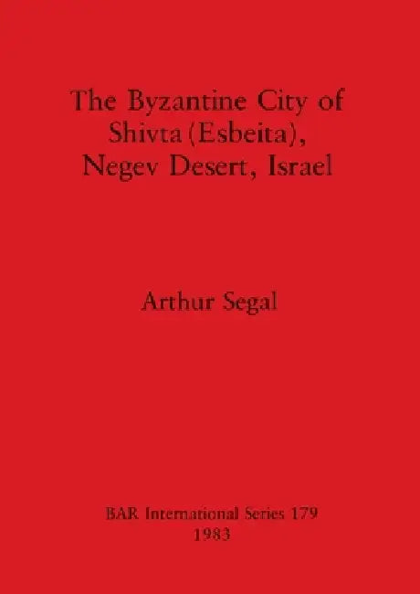 The Byzantine City of Shivta (Esbeita), Negev Desert, Israel by Arthur Segal