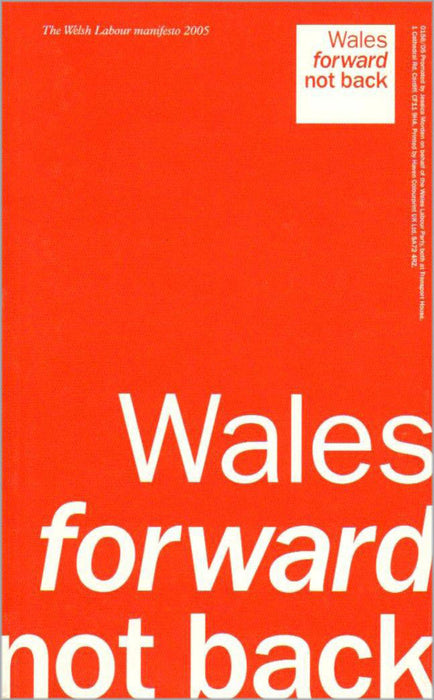 Labour Party Manifesto 2005 - Wales