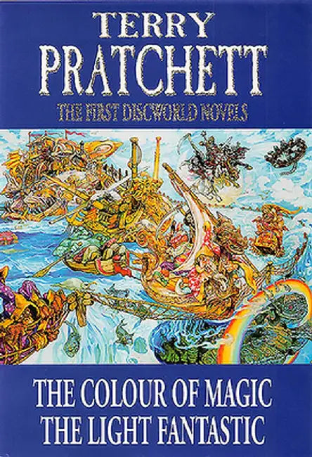 The First Discworld Novels the Colour of Magic and the Light Fantastic by Terry Pratchett