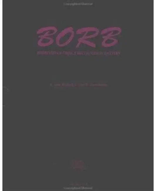 Borb: Birmingham Object Recognition Battery by Jane M. Riddoch