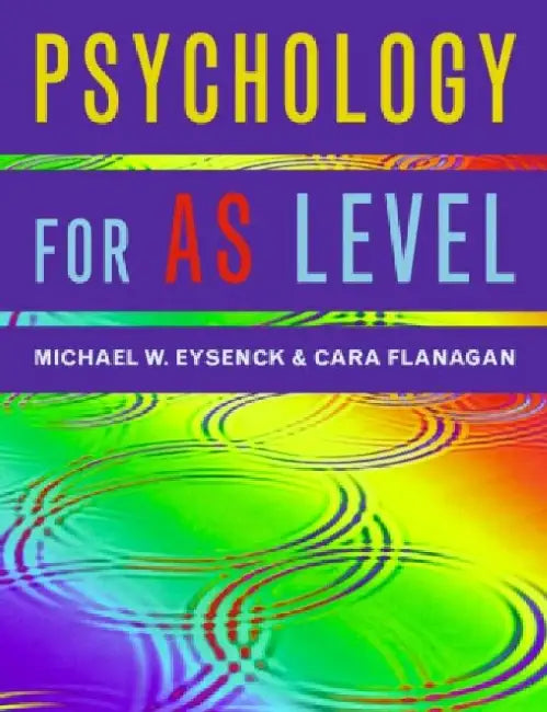 Psychology For As Level 