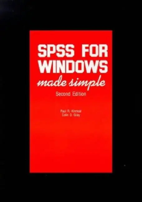 Spss For Windows Made Simple 