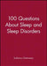 100 Questions about Sleep and Sleep Disorders by Sudhansu Chokroverty