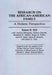 Research on the African-American Family: A Holistic Perspective by Robert B. Hill