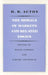 The Morals of Markets and Related Essays by H. B. Acton