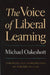 The Voice of Liberal Learning by Michael Oakeshott