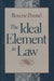 The Ideal Element in Law by Roscoe Pound