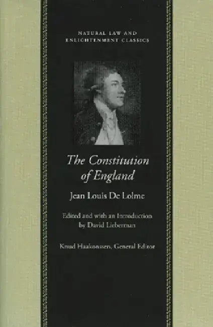 The Constitution of England by Jean Louis De Lolme