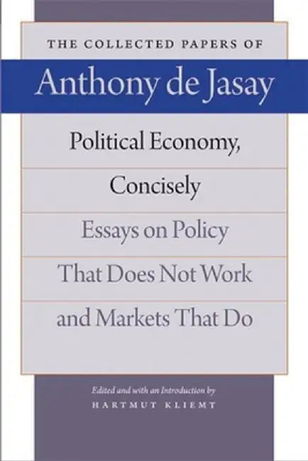 Political Economy Concisely by De Jasay Anthony