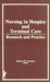 Nursing in Hospice and Terminal Care by Barbara Petrosino