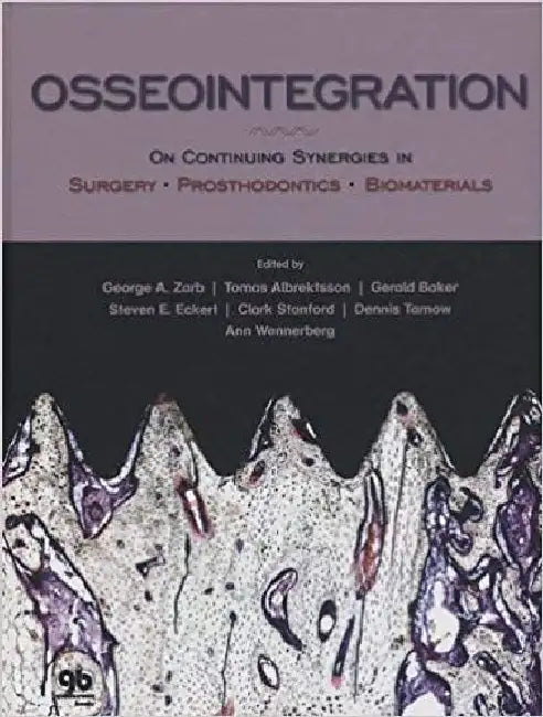 Osseointegration: On Continuing Synergies in Surgery, Prosthodontics, Biomaterials by George A. Zarb