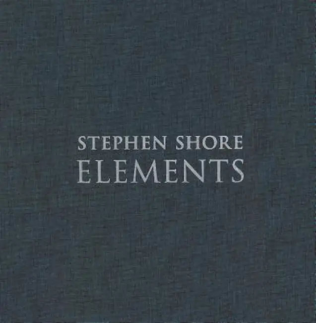 Stephen Shore: Elements by Stephen Shore