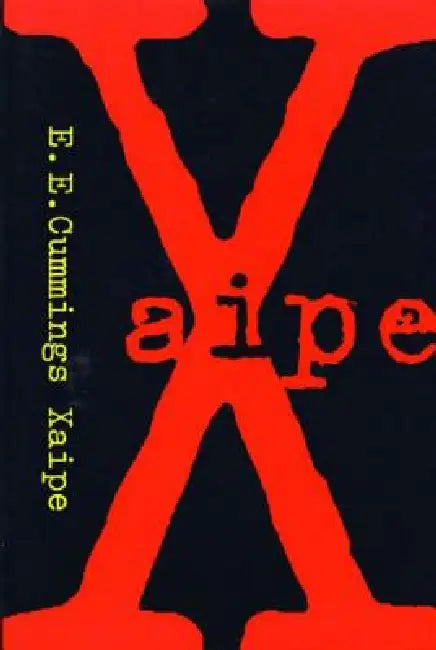 Xaipe by E. E. Cummings