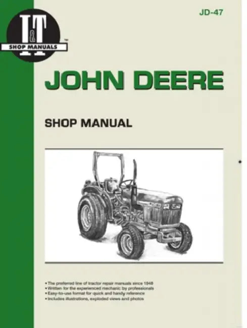 John Deere Shop Manual 850 950 & 1050 by Penton