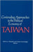 Contending Approaches to the Political Economy of Taiwan by Edwin A. Winckler, Susan Greenhalgh