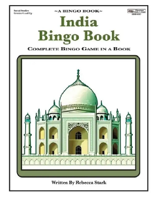 India Bingo Book: Complete Bingo Game In A Book by Rebecca Stark