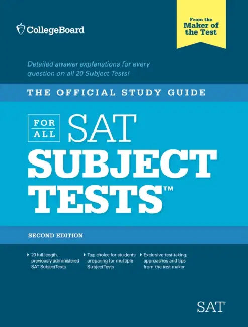 The Official Study Guide For All Sat Subject Tests by The College Board