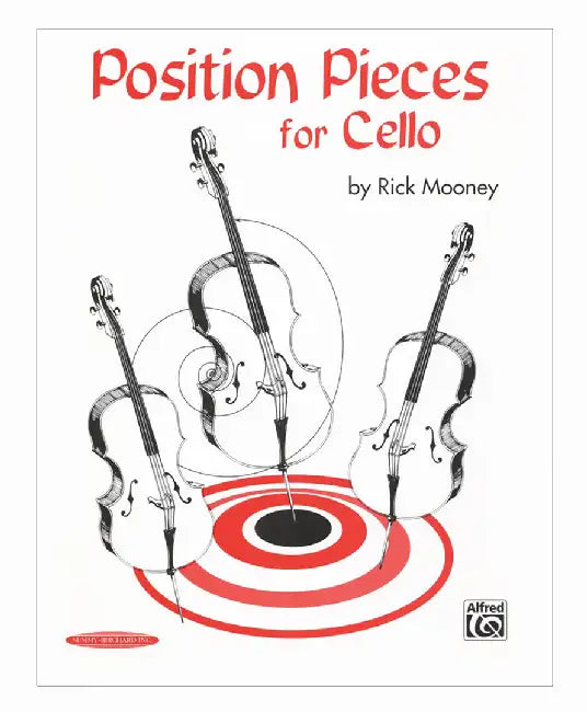 Position Pieces for Cello by Rick Mooney