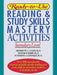 Ready-To-Use Reading & Study Skills Mastery Activities: Secondary Level by Henriette L. Allen