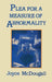 Plea For A Measure Of Abnormality by Joyce Mcdougall