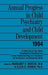 Annual Progress in Child Psychiatry and Child Development 1994 by Margaret E. Hertzig