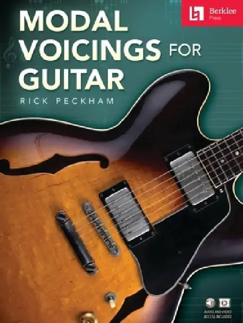 Modal Voicing Techniques for Guitar by Rick Peckham