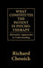 What Constitutes the Patient in Psycho-Therapy: Alternative Approaches to Understanding by Richard D. Chessick