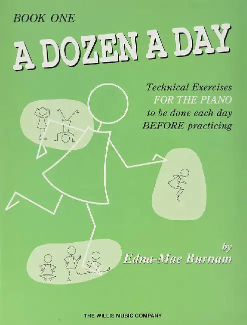 A Dozen a Day Book 1 by Edna Mae Burnam