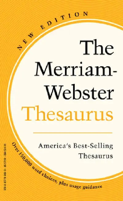 The Merriam-Webster Thesaurus by Merriam-Webster