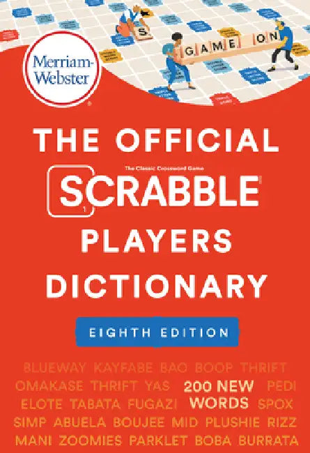 The Official Scrabble Players Dictionary, 8th Ed. by Merriam-Webster